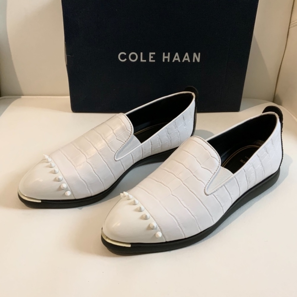 Cole Haan Grand Ambition Croc Spiked Sneakers - Picture 9 of 11